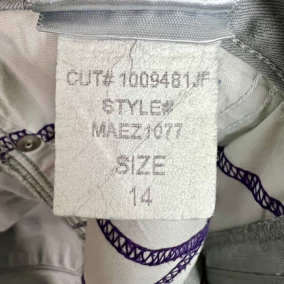 NYDJ Marilyn Straight Jeans Size 14 in Stone Gray Wash - Picture 6 of 6